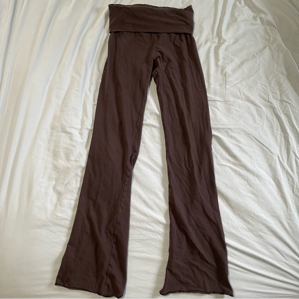 SKIMS Brown Flared Pants